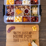Custom Snacklebox with Charcuterie from Beyond Gouda