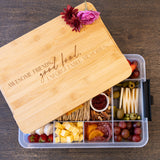 Custom Snacklebox with Charcuterie from Beyond Gouda