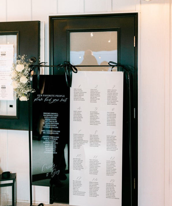 Acrylic Signage / Custom Signage / Wedding Signage / Business Signage ...