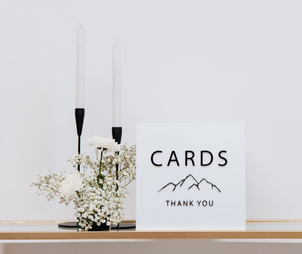 Table Top Card Box Rental – boco-designs