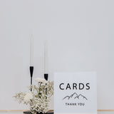 Table Top Card Box Rental