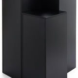 Set of 3 Black Pedestals