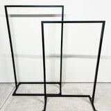 Black Metal Frame 60"x35"