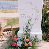 Small Stand Welcome Sign Display