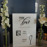 The Collins Collection: Bar Menu